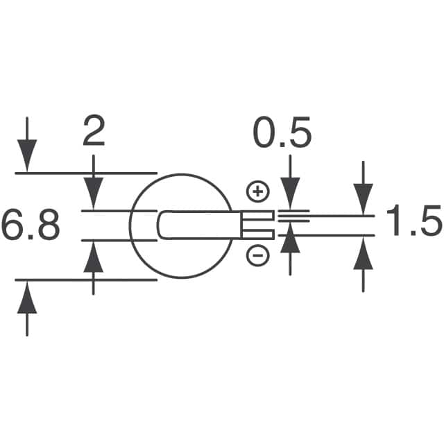 ML621-TZ1 FDK America, Inc., a member of Fujitsu Group  Piles rechargeables (secondaires)